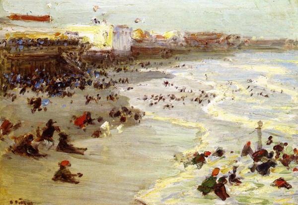 Coney Island by Edward Henry Potthast